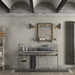 Mała łazienka w stylu loft